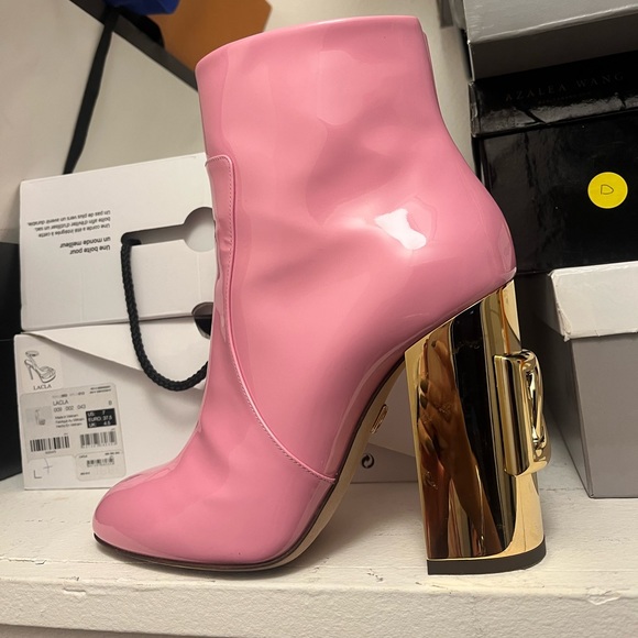 Dolce and Gabbana Pink Booties - Picture 2 of 7